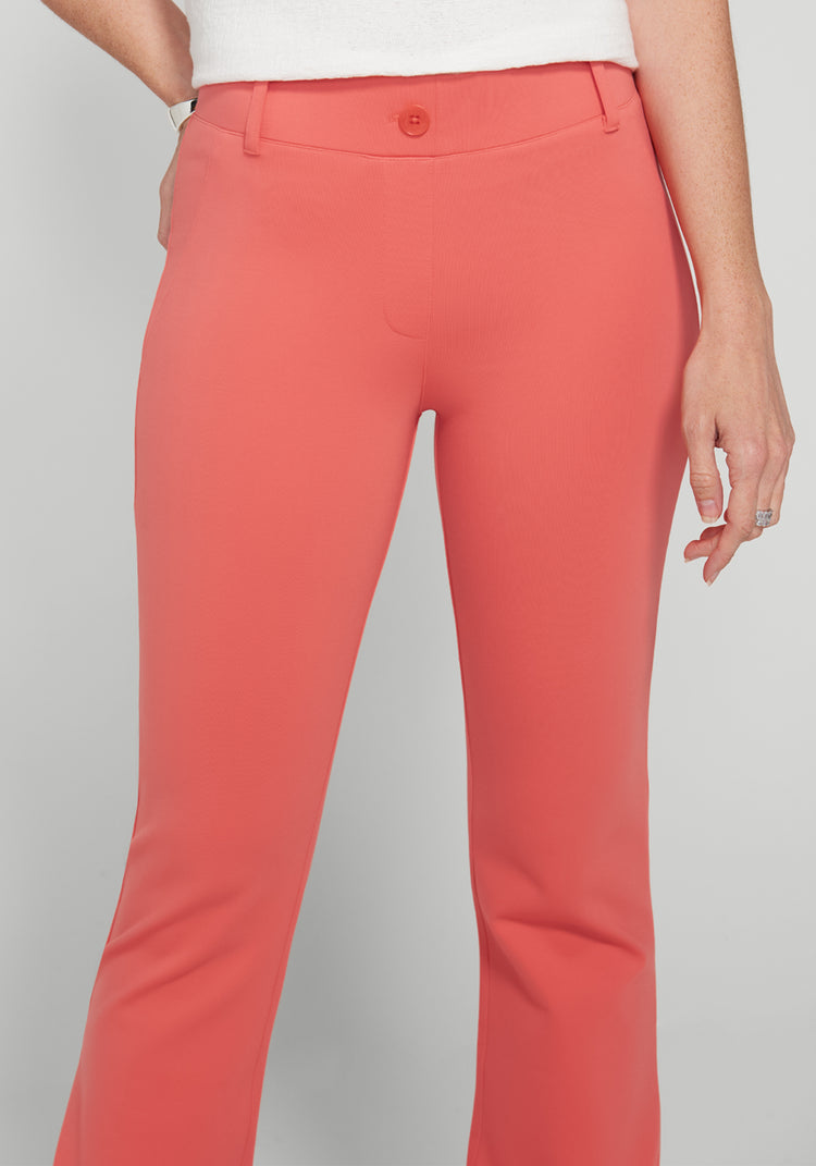 Classic Dress Pant Yoga Pant | Bootcut (Melon)