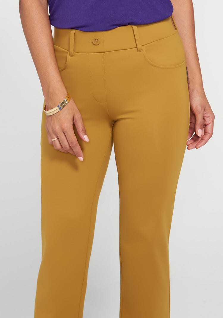 7-Pocket Dress Pant Yoga Pant | Straight (Cedar Glow)