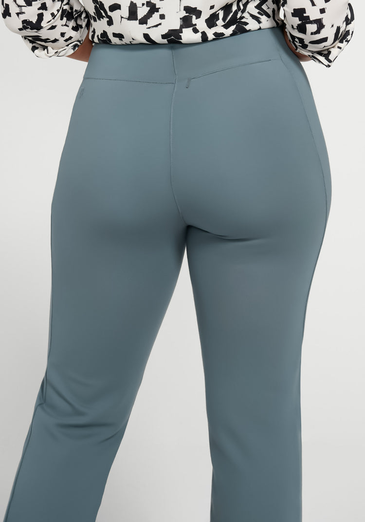 Monroe Crop Trouser | Straight (Blue Haze)