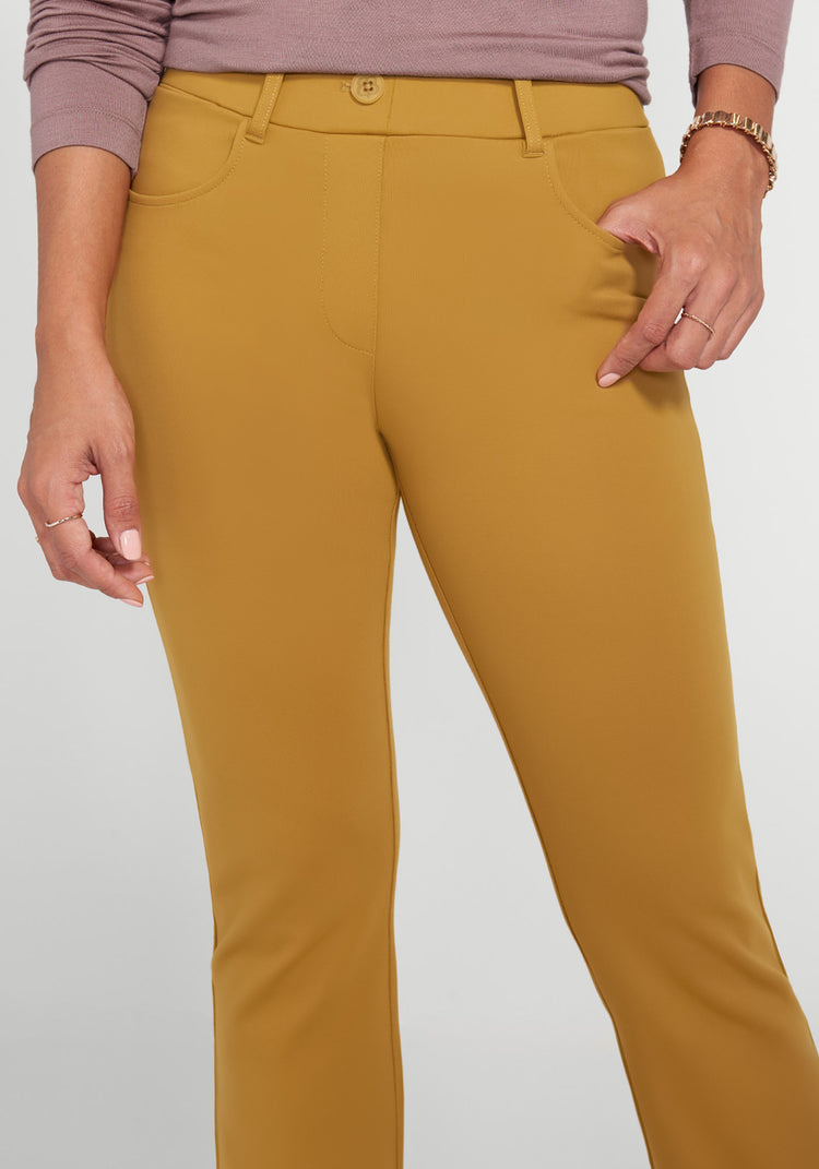 7-Pocket Dress Pant Yoga Pant | Bootcut (Cedar Glow)