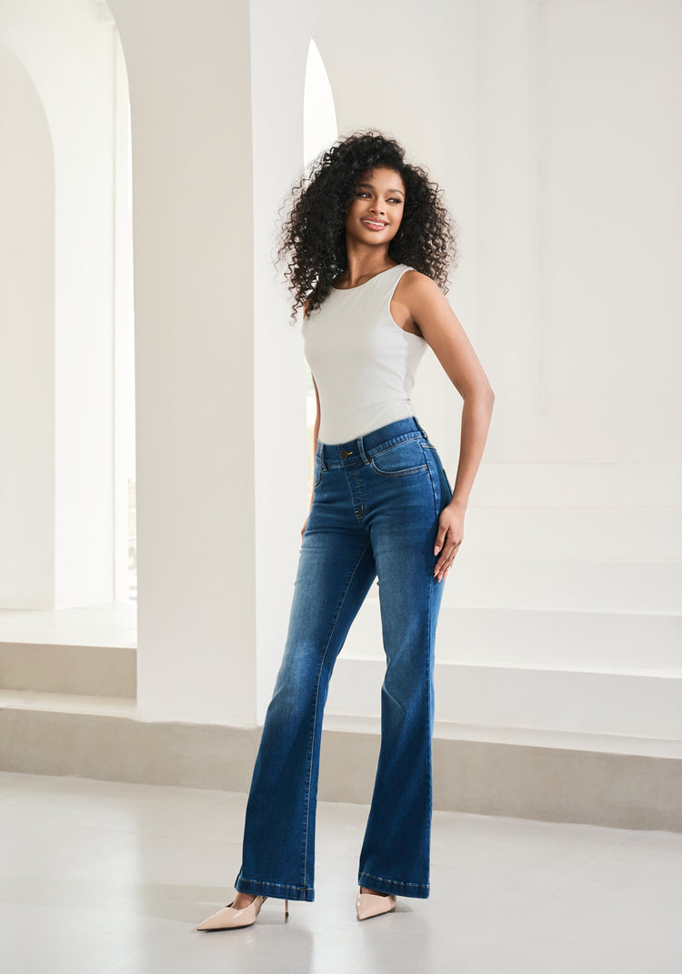 Signature High-Rise Denim | Flare (Alamo Wash)