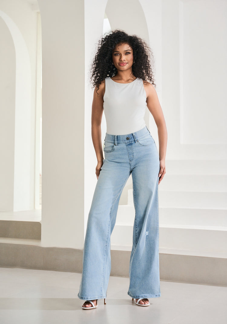 Boyfriend Jean | Wide (Coastal Wash)