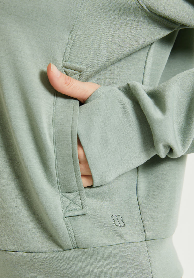 AirFlex Quarter Zip Pullover (Sage)