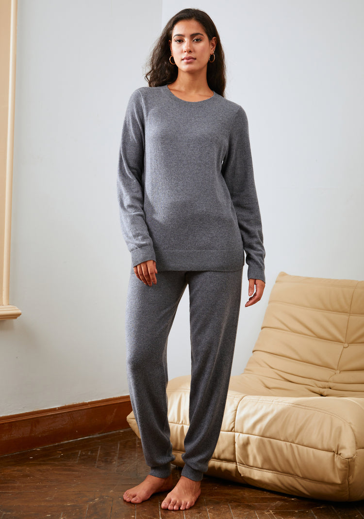 SoftBlend Cashmere Jogger (Charcoal)