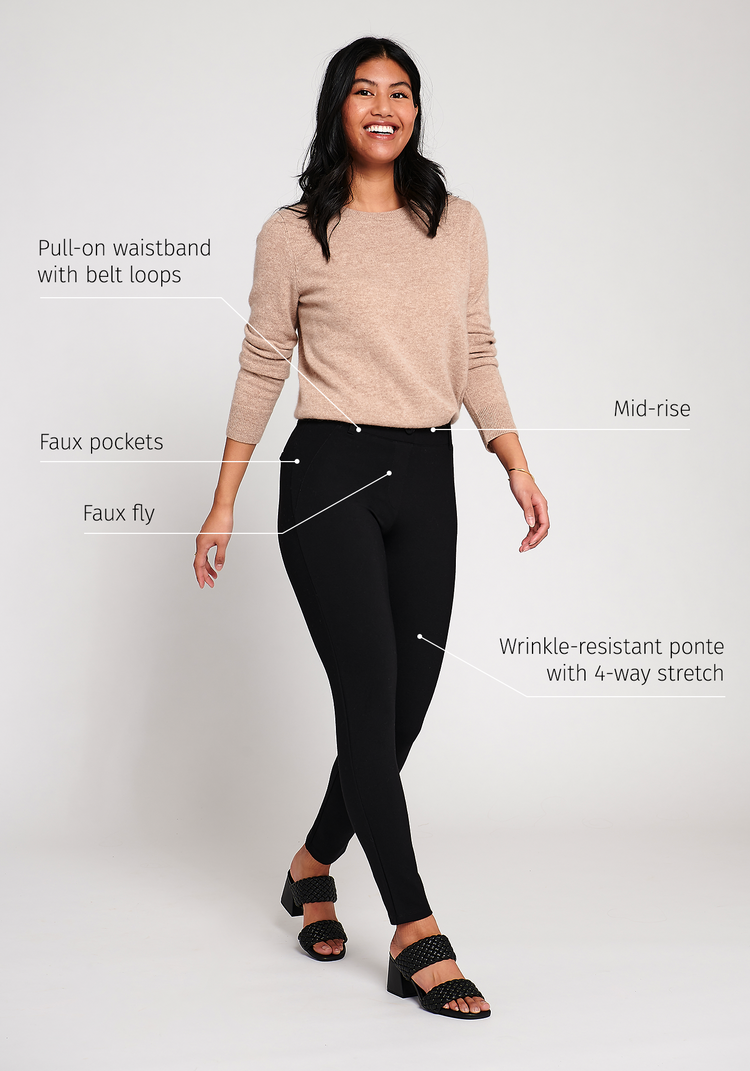 Betabrand women's dress pant yoga pants online