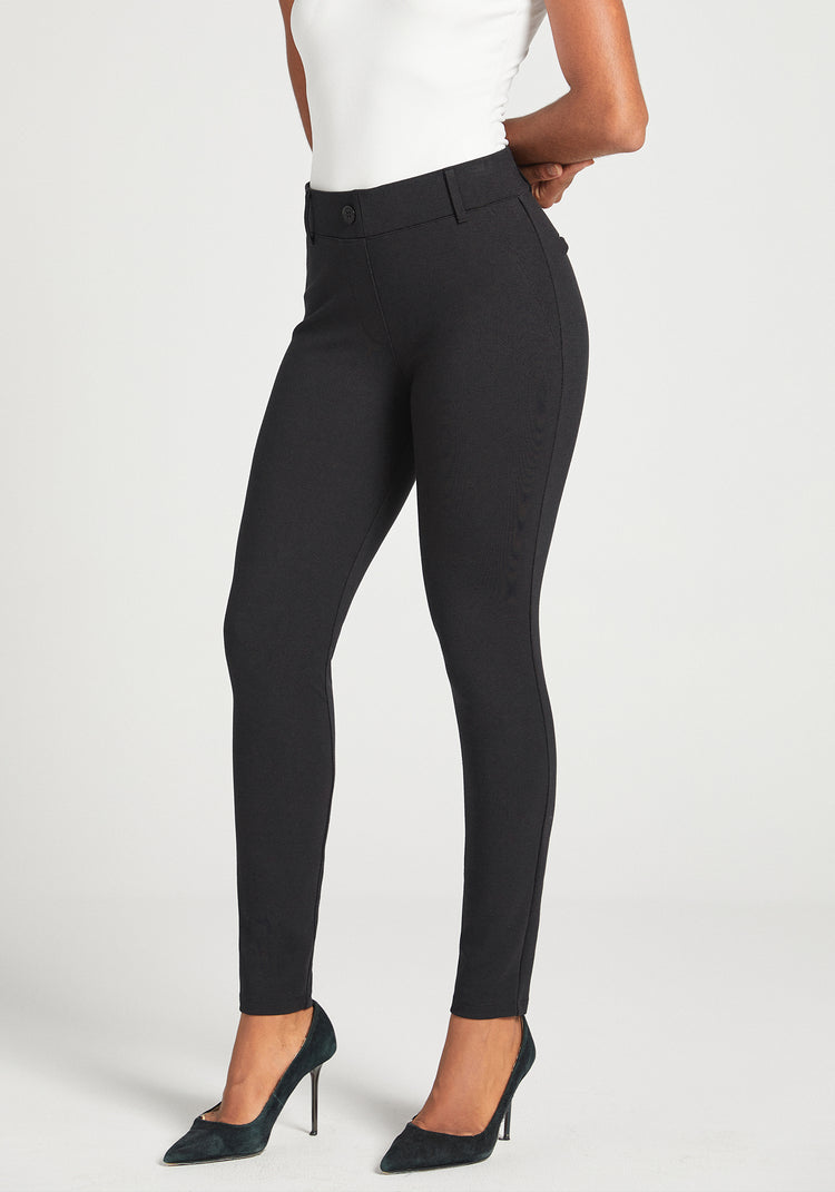 Classic Dress Pant Yoga Pant Skinny Black Betabrand