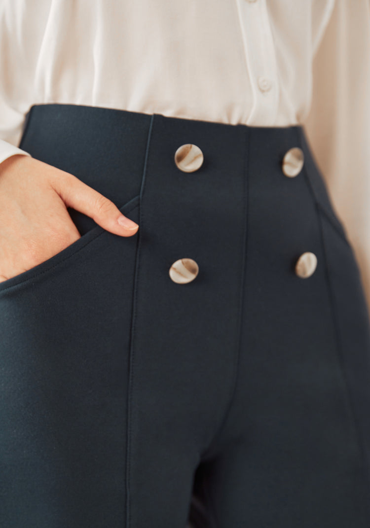 Atlantic Pant | Wide (Navy)