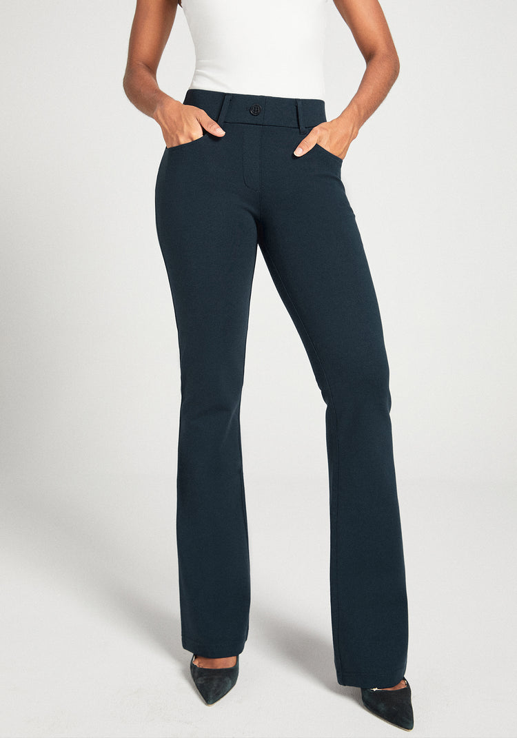 Boot leg dress pants best sale