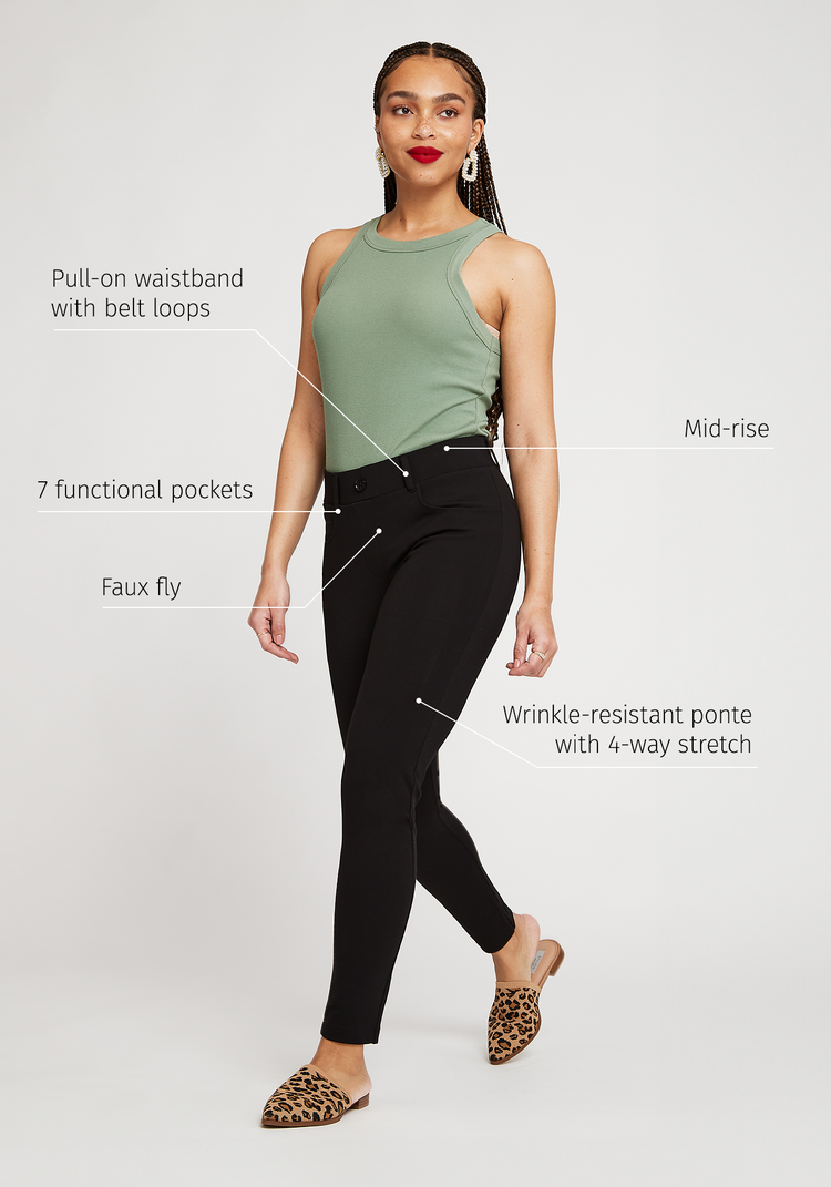 Betabrand skirt pants best sale