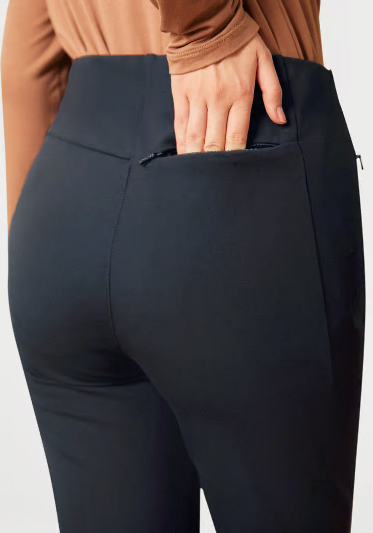 Monroe Crop Trouser | Straight (Navy)