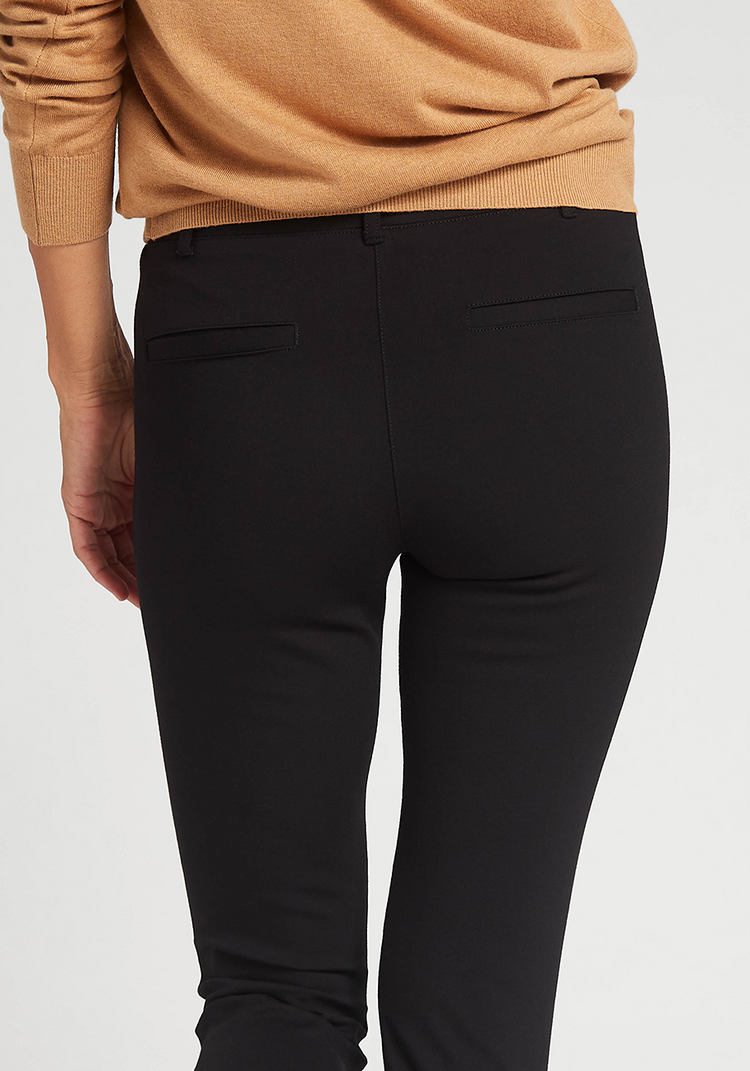 Skinny Leg Classic Dress Pant Yoga Pants Black Betabrand