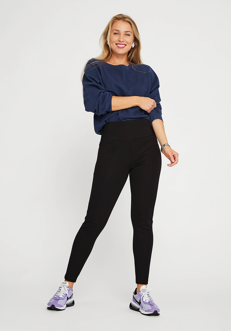 Power Down Pant Skinny Black Betabrand