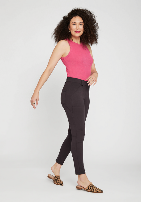 Betabrand Women's Dress Pant Yoga Pants (Boot-Cut) XS Black: Buy Online at  Best Price in UAE 