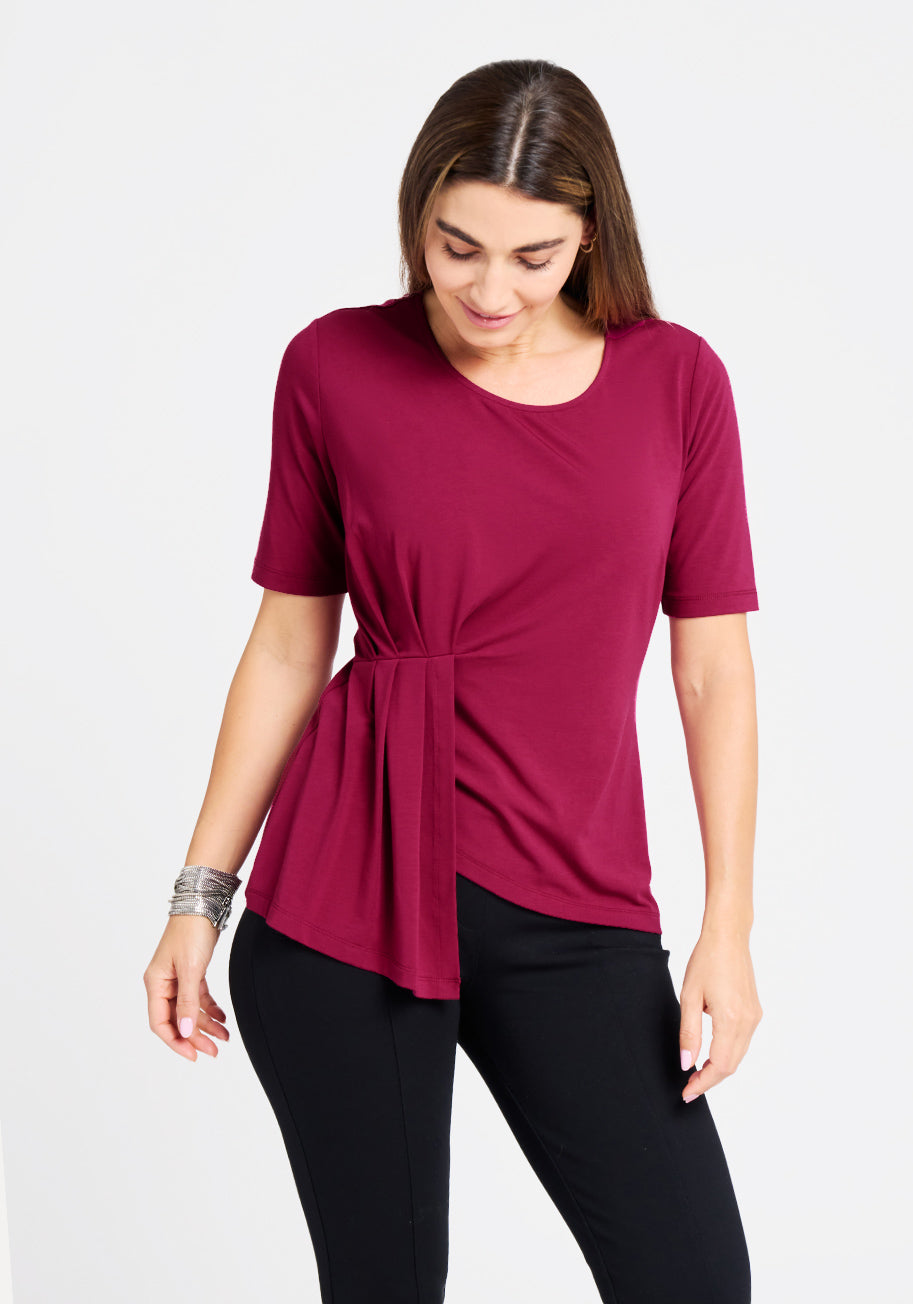 Christine Tee (Plum) | Betabrand