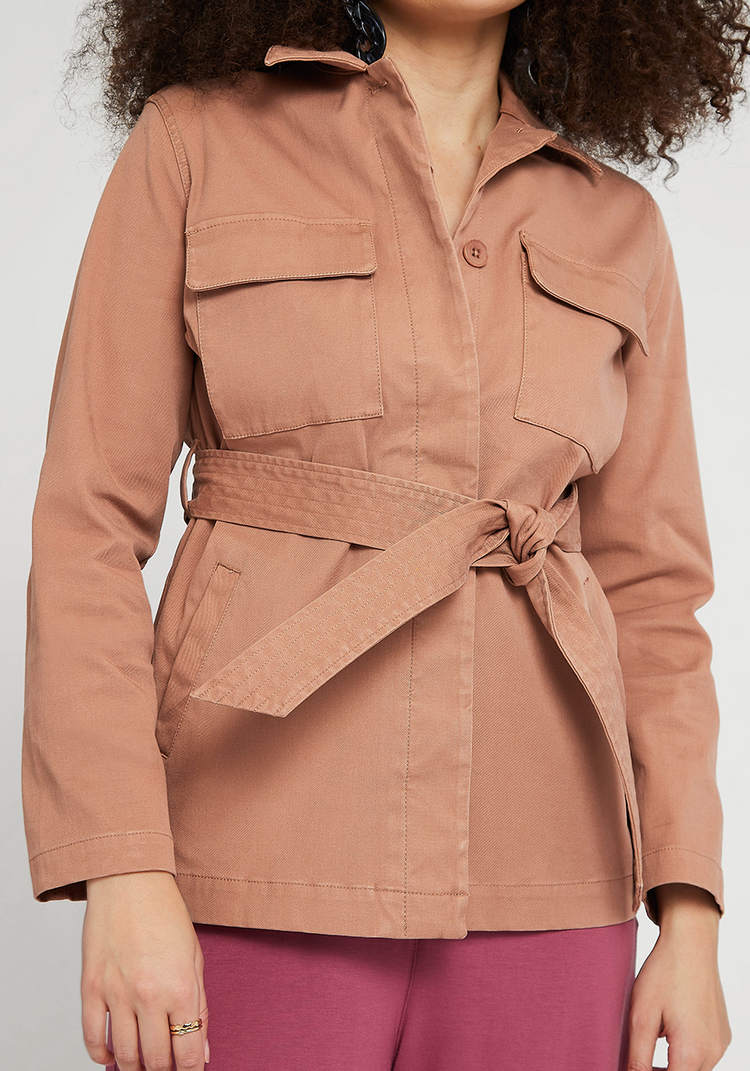 Burton Twill Jacket (Equestrian Tan)