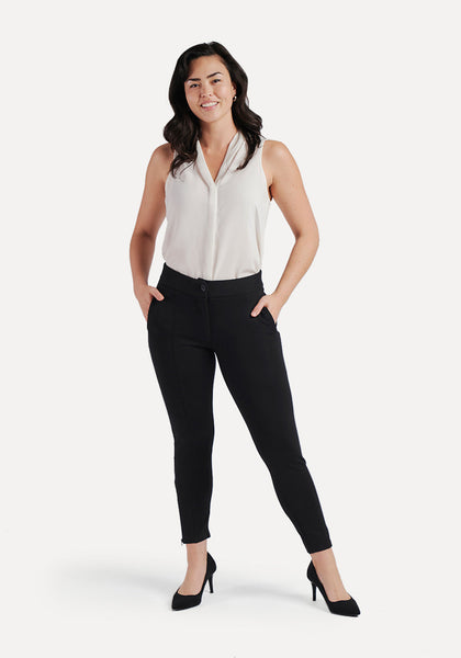Betabrand Casual Crop Pants for Women