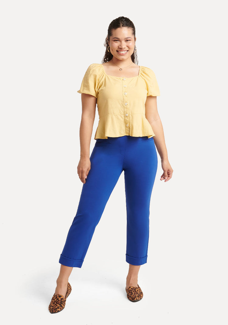 Crop Cosmo Lite Dress Pant Yoga Pants Seaglass Betabrand